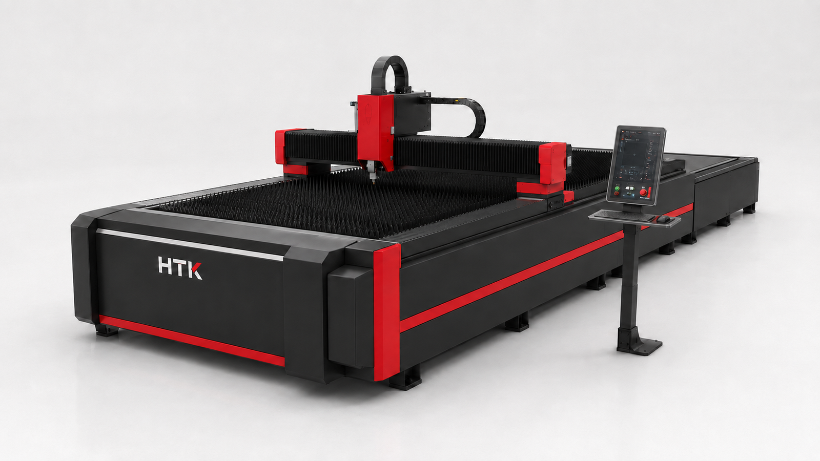 Mesin laser cutting plat HTK untuk pemotongan logam